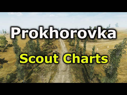 World of Tanks: Scout Guide Charts - Prokhorovka - North Spawn - Part 1 (9.17)