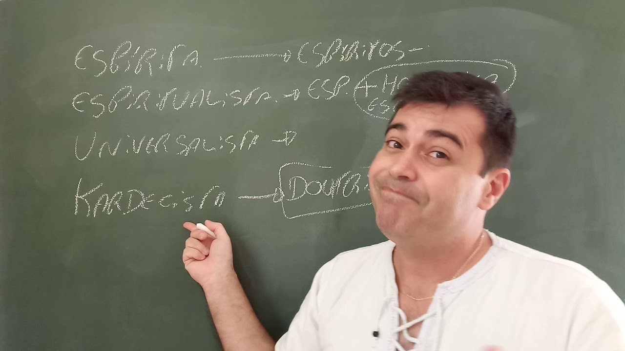 ESTUDO - Diferença de Espírita, Espiritualista, Universalista