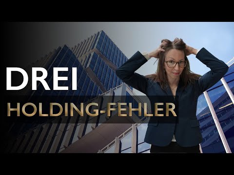 3 Holding-Fehler, die Dich viel Geld kosten können!
