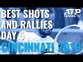 Best Shots And Rallies | Cincinnati 2019 Quarter-Finals