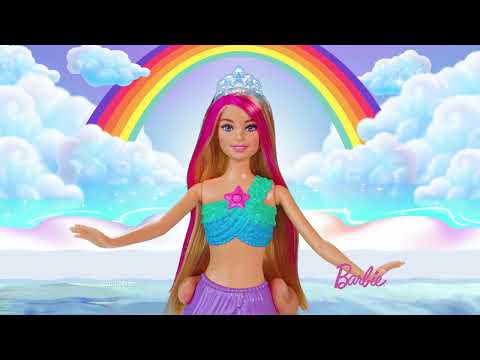 Šviečianti Barbė undinėlė Mattel Barbie Dreamtopia (HDJ36) video