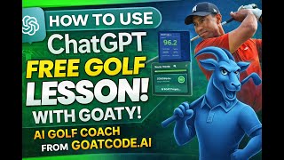 Get a Free Golf Lesson with GOATY on ChatGPT