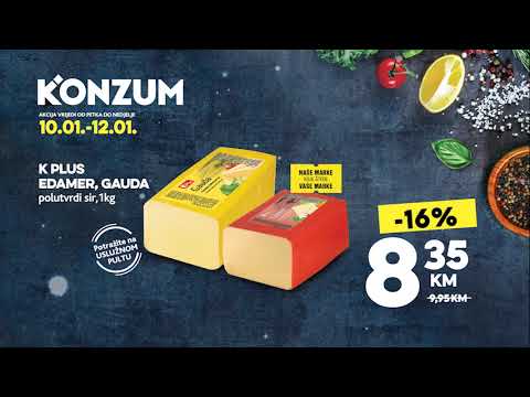 Vikend akcija u Konzumu! 10.01.-12.01.2020.