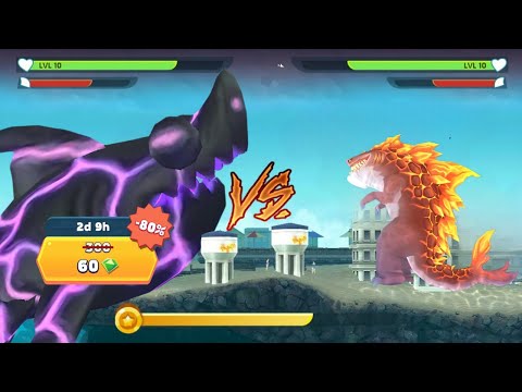 GOT NEW GIANT MONSTER SHARKELEON 80% OFF (ONLY 60 GEMS) - Hungry Shark Evolution