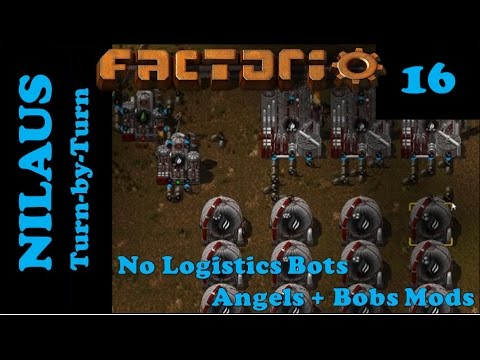 Lets Play Factorio S6E16 - Angels Pretrochemicals Benzene, Ethylene and Methanol Gas