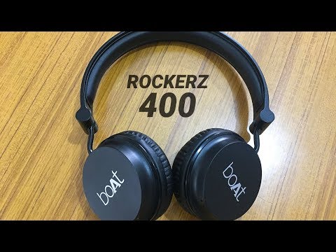 Boat Rockerz 400 Headphones Review with Pros & Cons (Hindi)