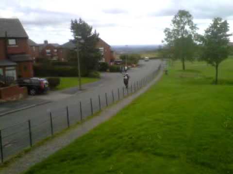 wheelie on a yamaha bws 70cc