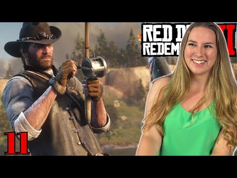 A FAILED ROBBERY & FISHING WITH JACK || First time playing RED DEAD REDEMPTION 2 || Let's Play Pt 11