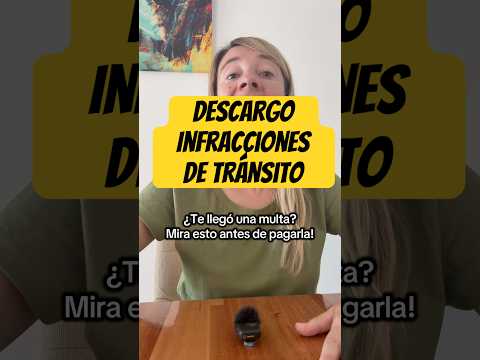 Como presentar un descargo de infracciones de transito Gratis! #descargo #infraccion #multas