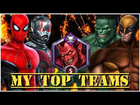 MEPHISTO MADE EASY..!! MY 5 TEAMS FOR MEPHISTO CLEARS.!! STAGE TIPS + TRICKS..!! MARVEL FUTURE FIGHT