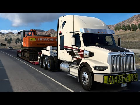 American Truck Simulator Deloupe Lowboy  49x beta 1.40