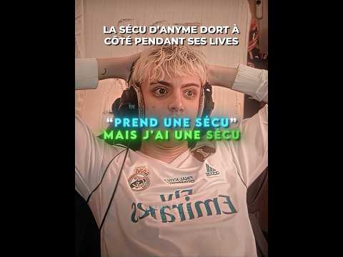 La sécu d’Anyme dort à côté de lui #anyme #sécurité #edit