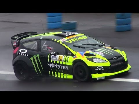 Valentino Rossi Ford Fiesta WRC - Monza Rally Show 2013 [HD]