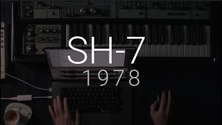 Video thumbnail for Roland SH-7 by SSM Curtis