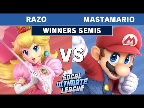 SCUL Season 1 Finale - Razo (Peach) Vs. POW | MastaMario (Mario) Winners Semis