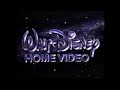 REUPLOAD Walt Disney Home Video Logo With Announcer 3 EXTREMELY RARE 1987
