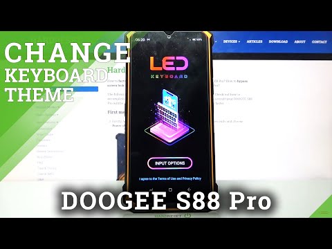 DOOGEE S88 Pro – Download and Apply LED Keyboard Lighting