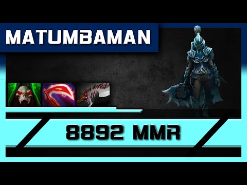 Dota 2 VOD MATUMBAMAN PA 8892 MMR | Full Game Pro Guide Gameplay