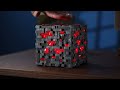 Video: Lámpara Minecraft Mena de Redstone 10 cm