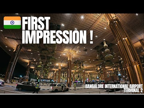 Bangalore Airport Terminal 2 My First Experience, INDIA 🇮🇳 (New Bangalore International Airport)