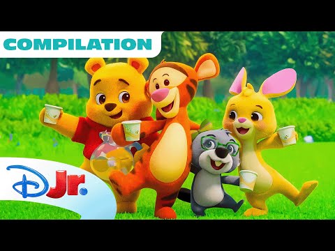Playdate with Winnie the Pooh Season 2 MEGA Compilation! 🍯 | 30 Minutes | @disneyjr