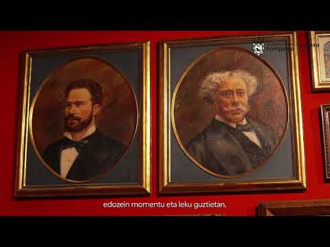 [VIDEO] La obra de Javier Ciga ya tiene exposición permanente en Civivox Pompelo, en el Ensanche de Pamplona