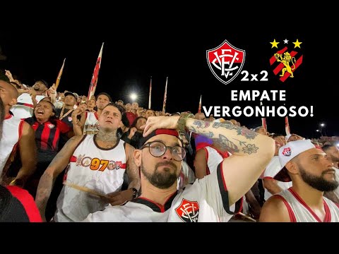 Vitória 2x2 Sport | BANHO DE ÁGUA FRIA 💦🥶