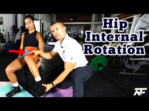 How to Improve your Hip Internal Rotation | Hip Mobility Squat for Low Back Pain
