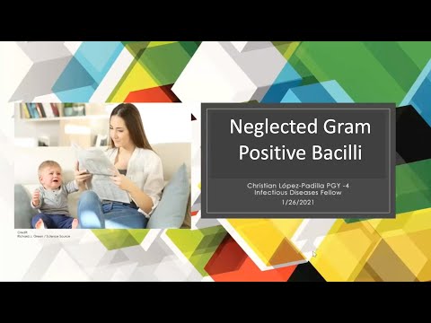 Neglected Gram Positive BacillI -- Christian Lopez Padilla, MD