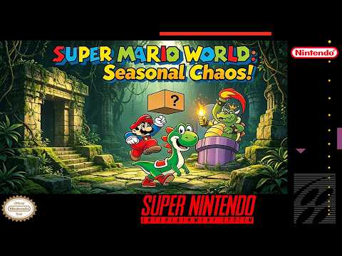 Super Mario World: Seasonal Chaos! | Super Mario World Romhack [SNES]
