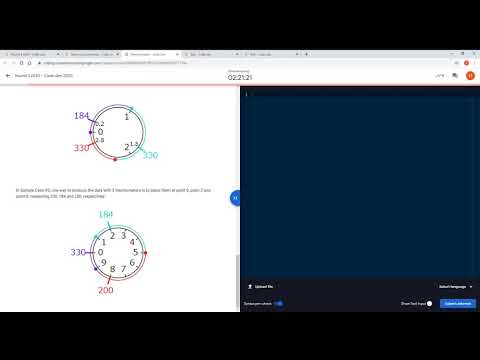 Google Code Jam Round 3 2020