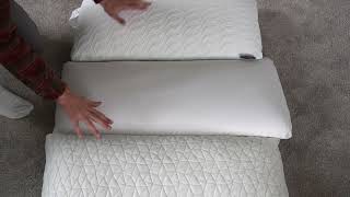 Purple Pillow Vs Tempur-Pedic Pillow Vs Coop Adjustable Pill