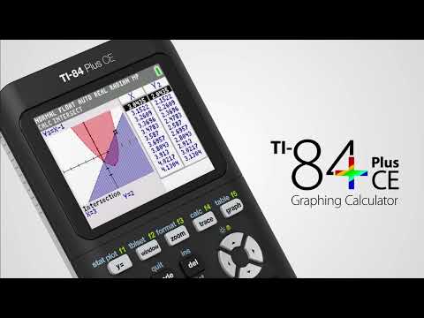 Introducing the TI-84 Plus CE graphing calculator