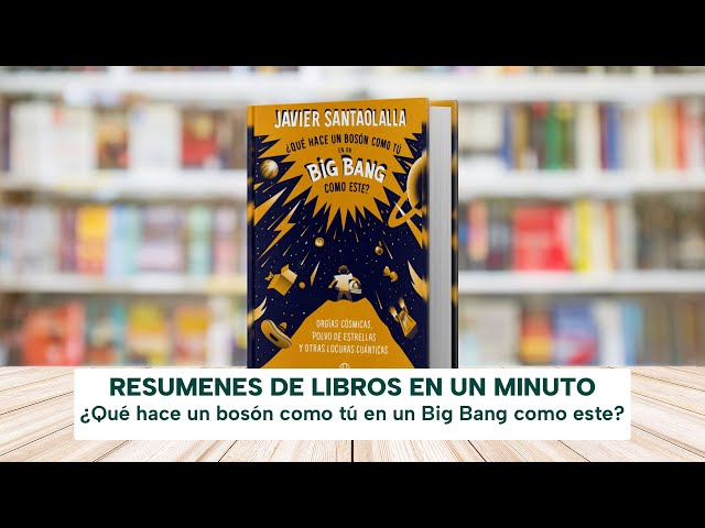 Vídeo relacionado con ¿Qué hace un bosón como tú en un Big Bang como este?: Orgías cósmicas, polvo de estrellas y otras locuras cuánticas