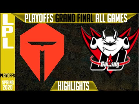 TES vs JDG Highlights ALL GAMES | LPL Spring 2020 GRAND FINAL | Top Esports vs JD Gaming