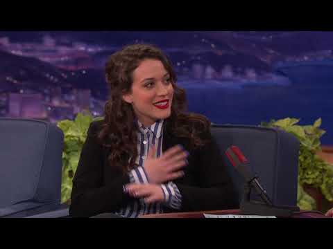 Kat Dennings and Conan talk about boners and Mother's Day
