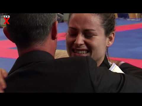 Taekwondo Euros 2006 Female Light Weight Final Muriel Bujalance (ESP) v Helena Fromm (GER)