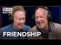 Conan Has One Hour To Become Best Friends With Werner Herzog Conan O Brien Needs A Friend