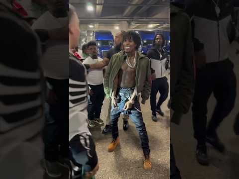 Thumbnail for NBA YoungBoy linked with Dallas,Tx artist OC Chris backstage by Nba y