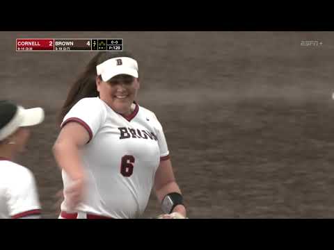 Brown vs Cornell - Softball Highlights