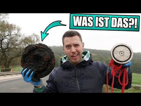 TELLERMINE beim MAGNETFISCHEN gefunden oder was ist das?!