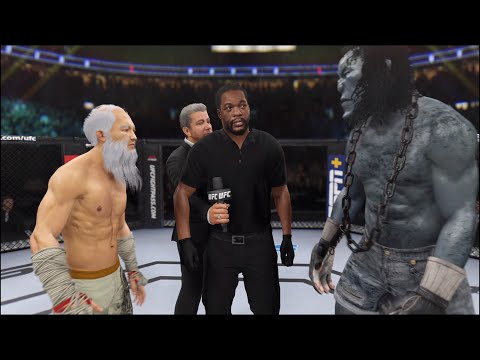 UFC 4 - Old Bruce Lee vs. Krampus - Super Dragon 🔥