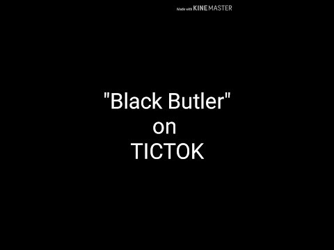 Black Butler on TikTok [Anime cosplays #1]