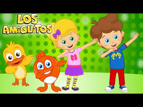 A La Izquierda, A La Derecha cancion infantil | Los Amiguitos Canciones Infantiles