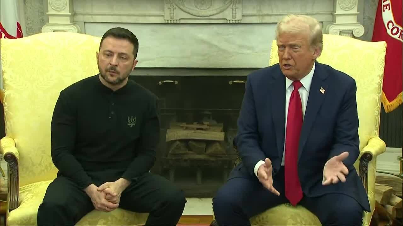 Trump accuses Ukraine's Zelenskyy of 'gambling with World War III' in heated meeting