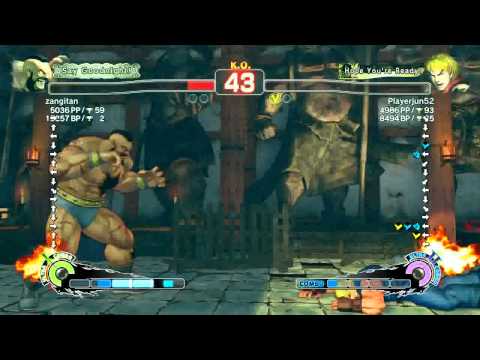 SSF4 AE Zangief (zangitan) vs Ken (Playerjun52) Japanese Ranking Match