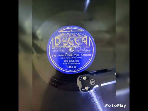 I'm Yours For The Asking - Ben Pollack Ft. Frances Hunt