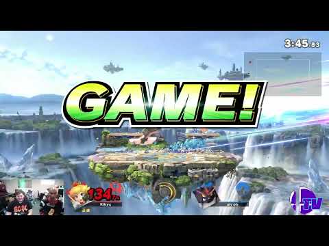 Shark Tank # 175 Winners Round 2   Samsora Peach Vs  DarkLion Incineroar   SSBU Tournament