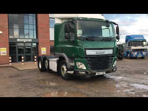 DAF FTG CF440 *EURO 6* 6X2 TRACTOR UNIT 2017 - PE67 CXP