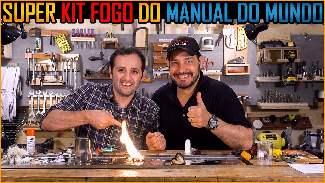 Como Montar um Super Kit-Fogo (ft. Iberê do Manual do Mundo)